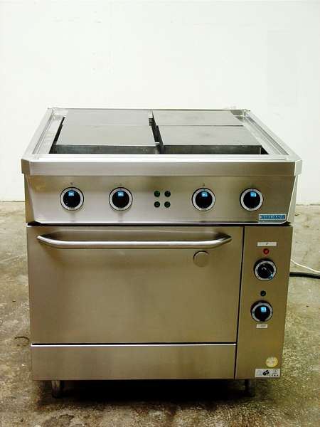Gebrauchte- Elektroherd Thielmann mit Kippkochplatten & Backofen