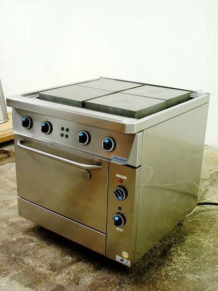 Gebrauchte- Elektroherd Thielmann mit Kippkochplatten & Backofen