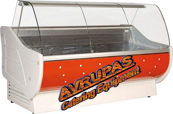 Refrigerated display case, lengths from 1080 to 3080mm