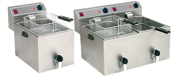 GAM Electric fryer FT9V, 230V, 1 x 8,5 liter, 280x430x270mm
