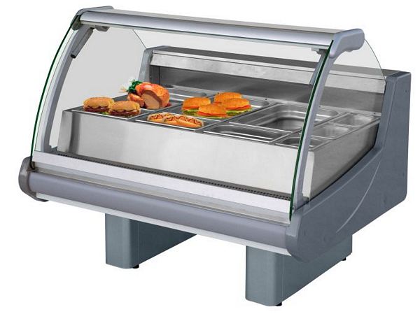 Heated Display ANCONA B 1.25SP, 1350x1140x1160mm