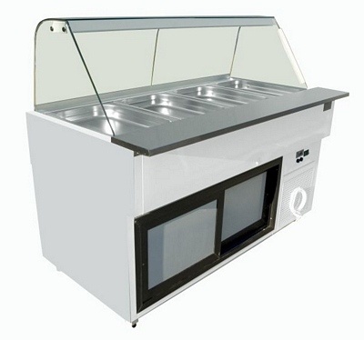SALAD CASE +Catering containers G/N, 990mm length