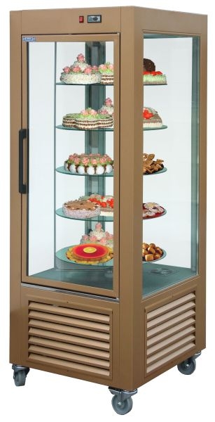 Confectionery showcase, JOLA 4 OBR/MAL 750x750x1850mm