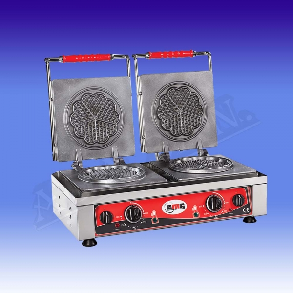 GMG Waffle iron Amore KGW21S 2 plates Ø 16+16cm teflon