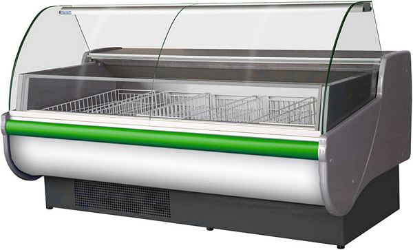 Refrigerated display KINGA 2/1.7W -10/-18°C dynamic cooling, 168