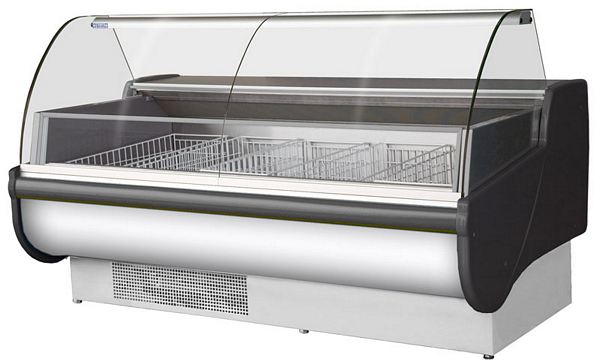 Refrigerated display KINGA 2/2.5W -10/-18°C dynamic cooling, 246