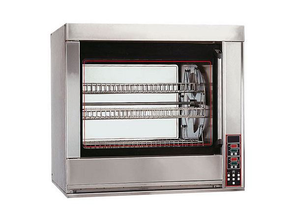 Hähnchen-Körbegrill, ca. 35-42 Hähnchen, 10 kW, 1100x800x1060mm