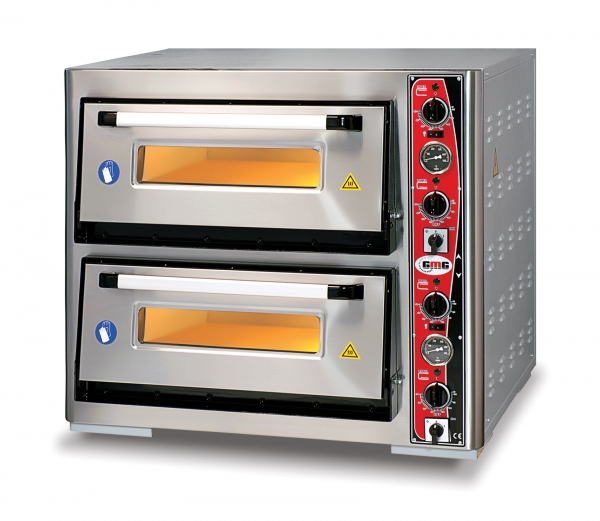 GMG Dual chamber pizza oven, with thermometer, 97 x 90 x 78 cm