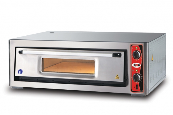 GMG Einkammer Pizzaofen, 6 kW, für 6 Pizzen 30cm 119 x 72 x 43 cm