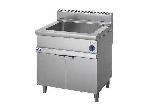 Bain Marie, open base, 2/1 GN, 3,0 kW, 800x700x1000mm
