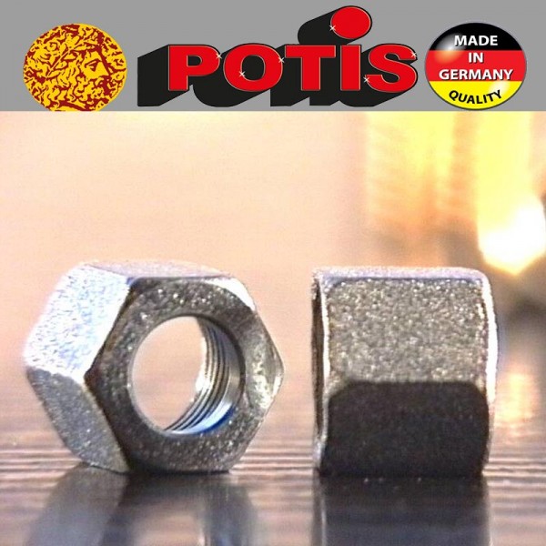 Potis Cap nut for crush fitting