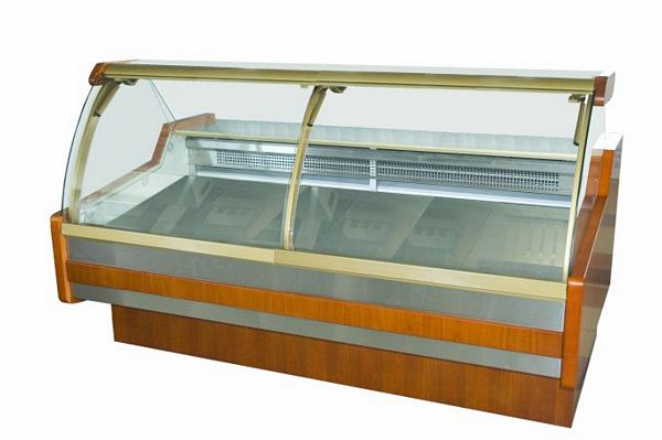 Refrigerated counter ALASKA 2.5W DRE, 2560x1220x1225mm
