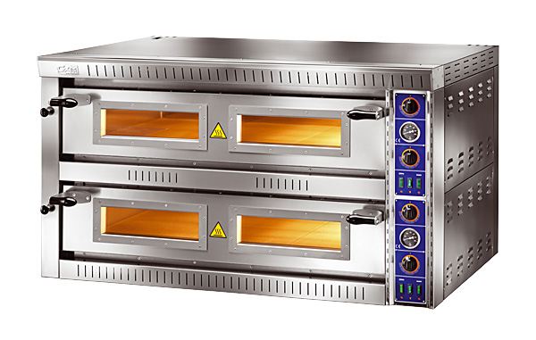 GAM Electric pizza oven SB 66B TOP, 6+6x34cm for pizzas