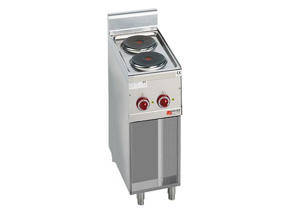 Electric stove, 4 cooking areas, 8 kW, 600x600x900mm