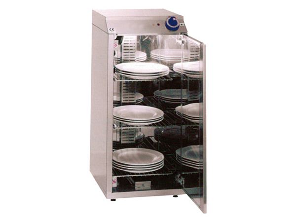Electric Plate Warmer, 30 plates, 0,4 kW, 400x420x550mm