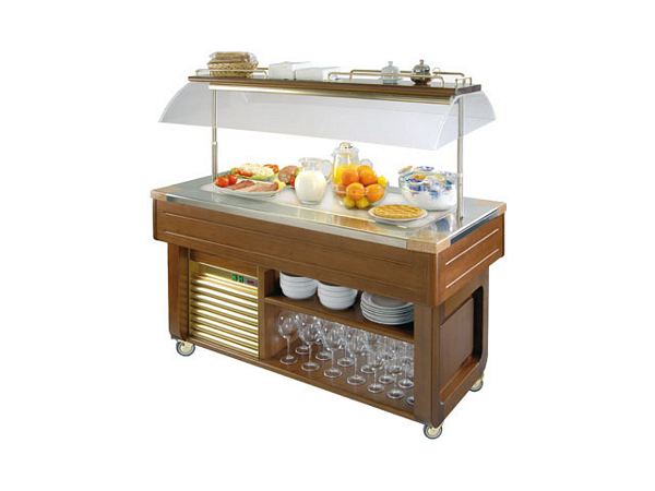 Cold Buffet Counter, 850W, -1°C / 0°C, 1520x750x1523mm