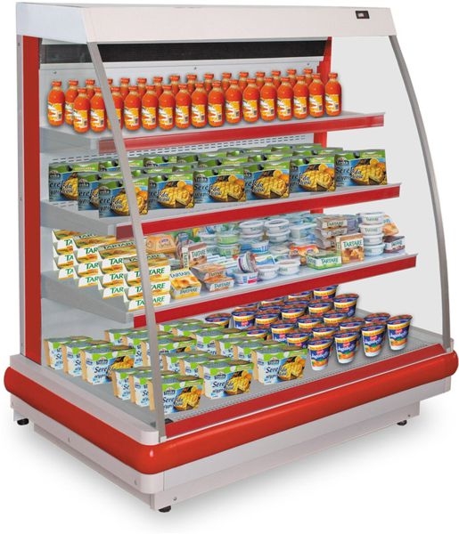 OPEN MERCHANDISER "TOBAGO", Length From 1250 to 2500mm