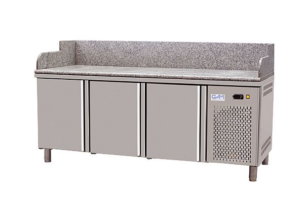 GAM pizza table TP-8-200-30D, 606 liters, 2017x800x1130mm