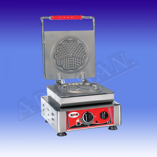 GMG Waffle iron Amore WE01S 1 plate Ø 16cm teflon