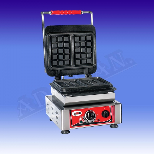 GMG Waffle iron Bruxelles WE02 1 plate 2x 10,5x16,5x2,8cm