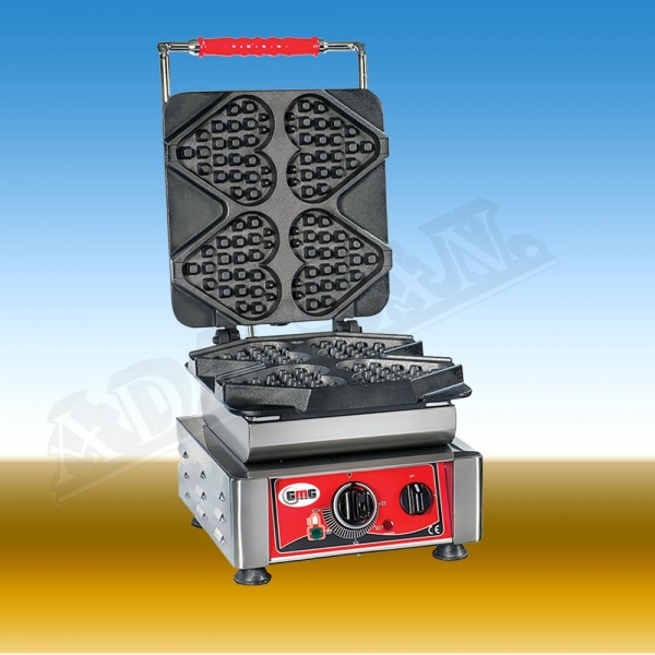 GMG Waffle iron Ti amo WE04 1 plates 4x 15x12,5x13cm