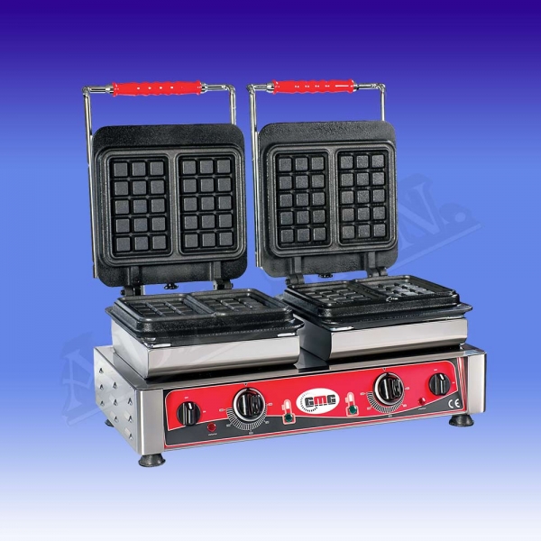GMG Waffle iron Bruxelles WE22 2 plates 4x 10,5x16,5x2,8cm