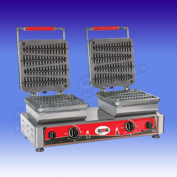 GMG Waffle iron Waffelino WE23 2 plates 8x 4,9x20,5x2,6cm teflon